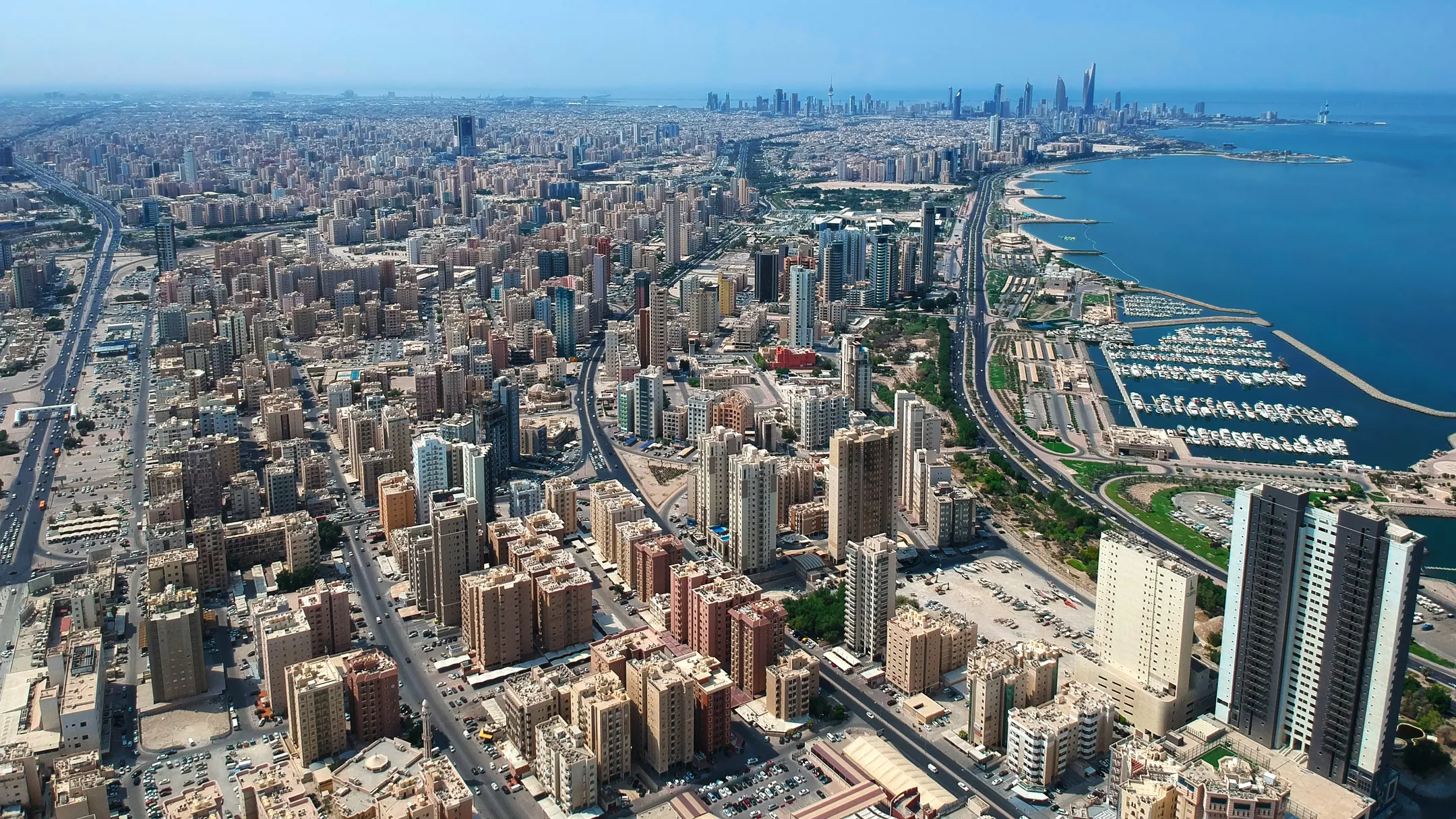 Salmiya skyline - Kuwait