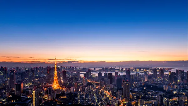 Tokyo skyline