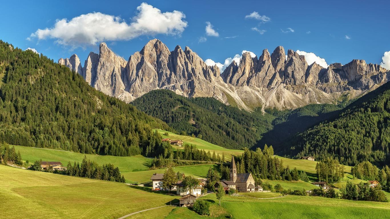Hoteles en Alpes italianos