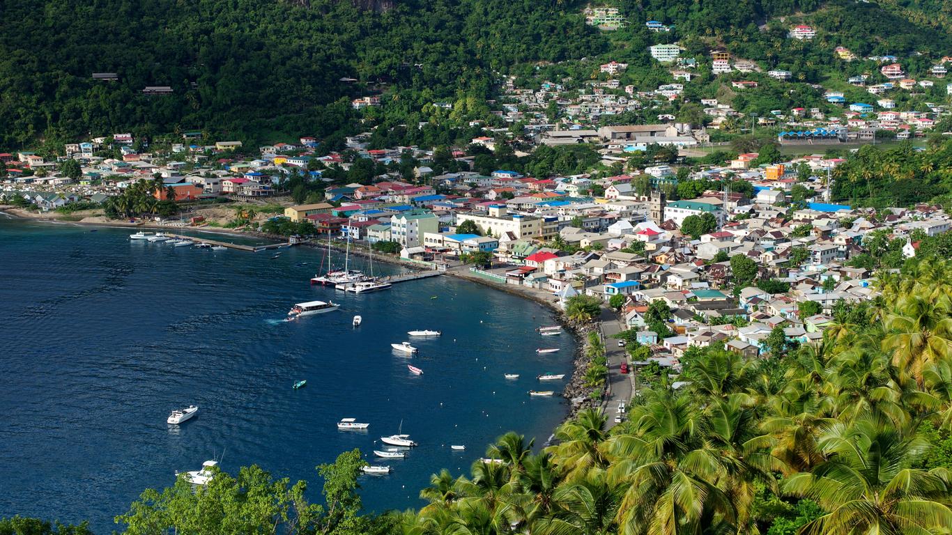 Hôtels à Soufrière