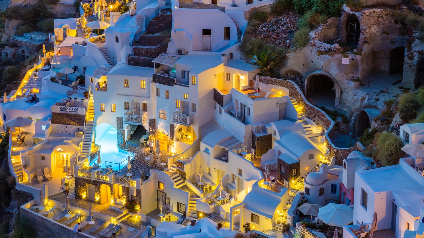 Hoteles en Oia