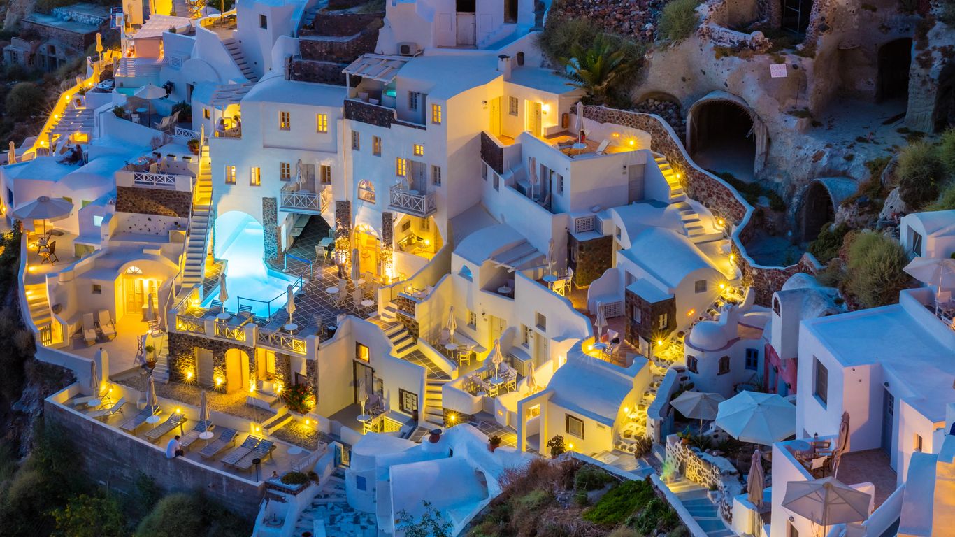 Hoteles en Oia