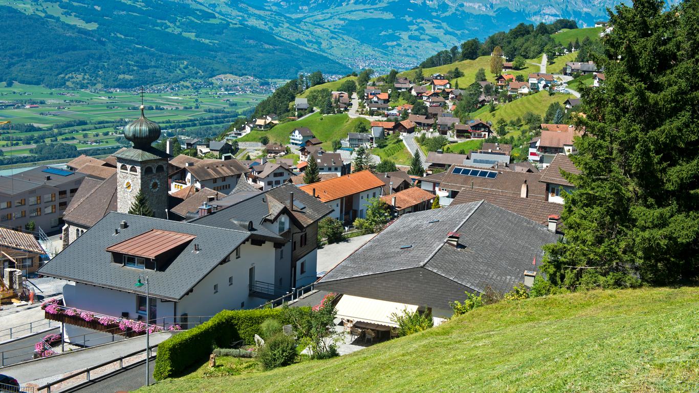 Hotely v Lichtenštejnsku
