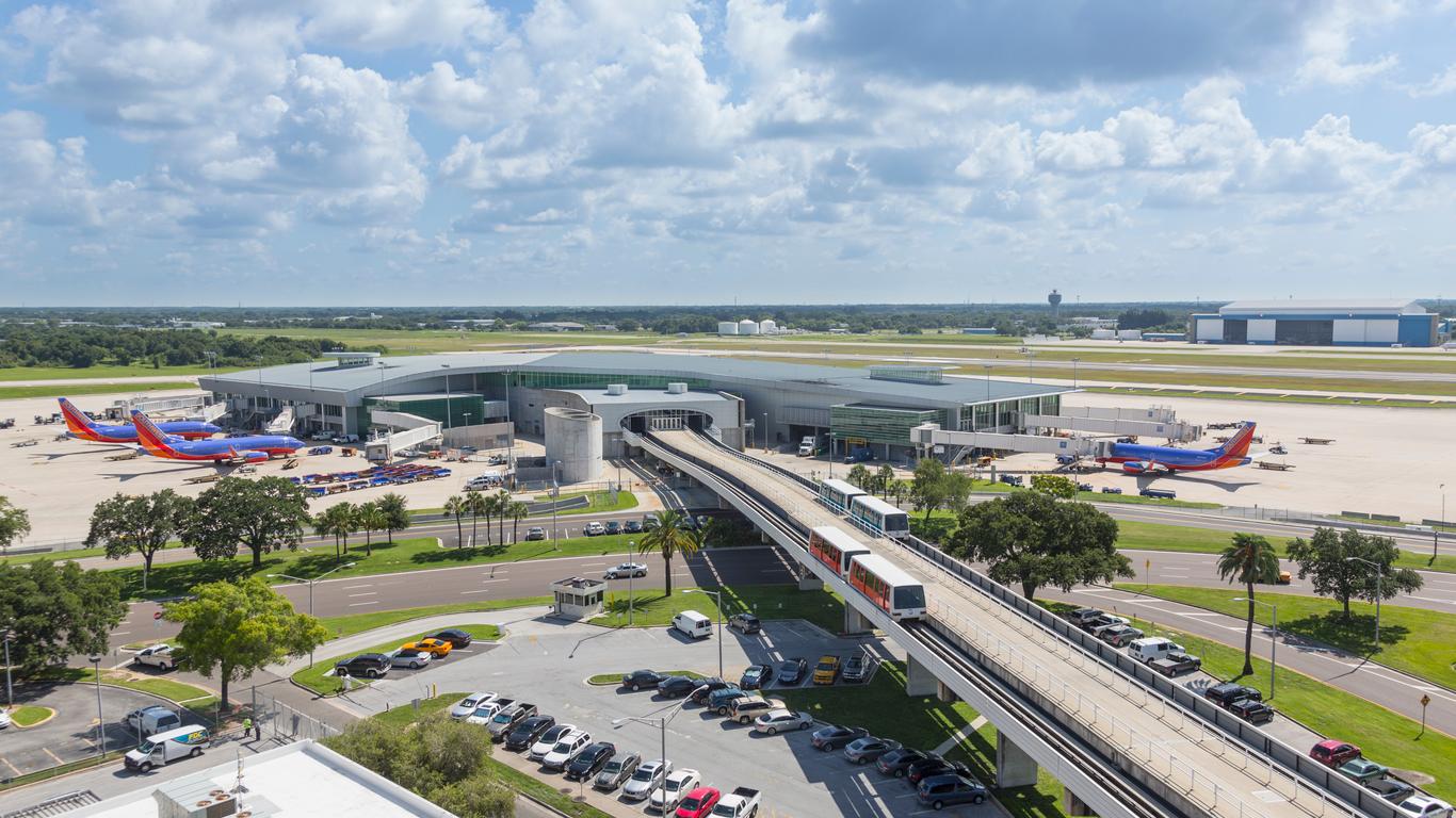 Car rental at Tampa Airport