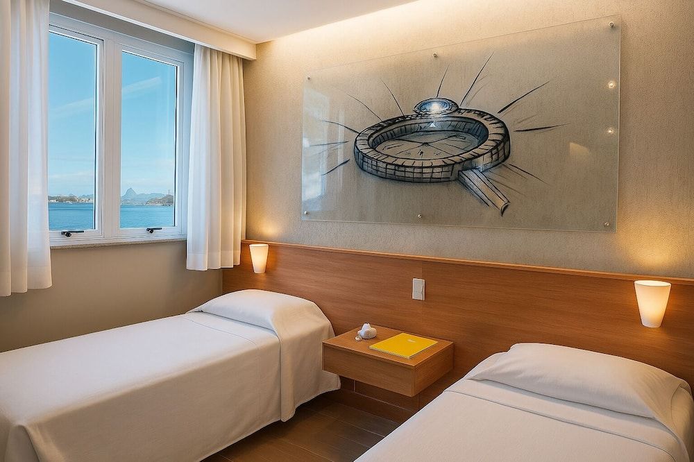 هوتل كاراكاس ريو - ريو دي جانيرو - غرفة نوم