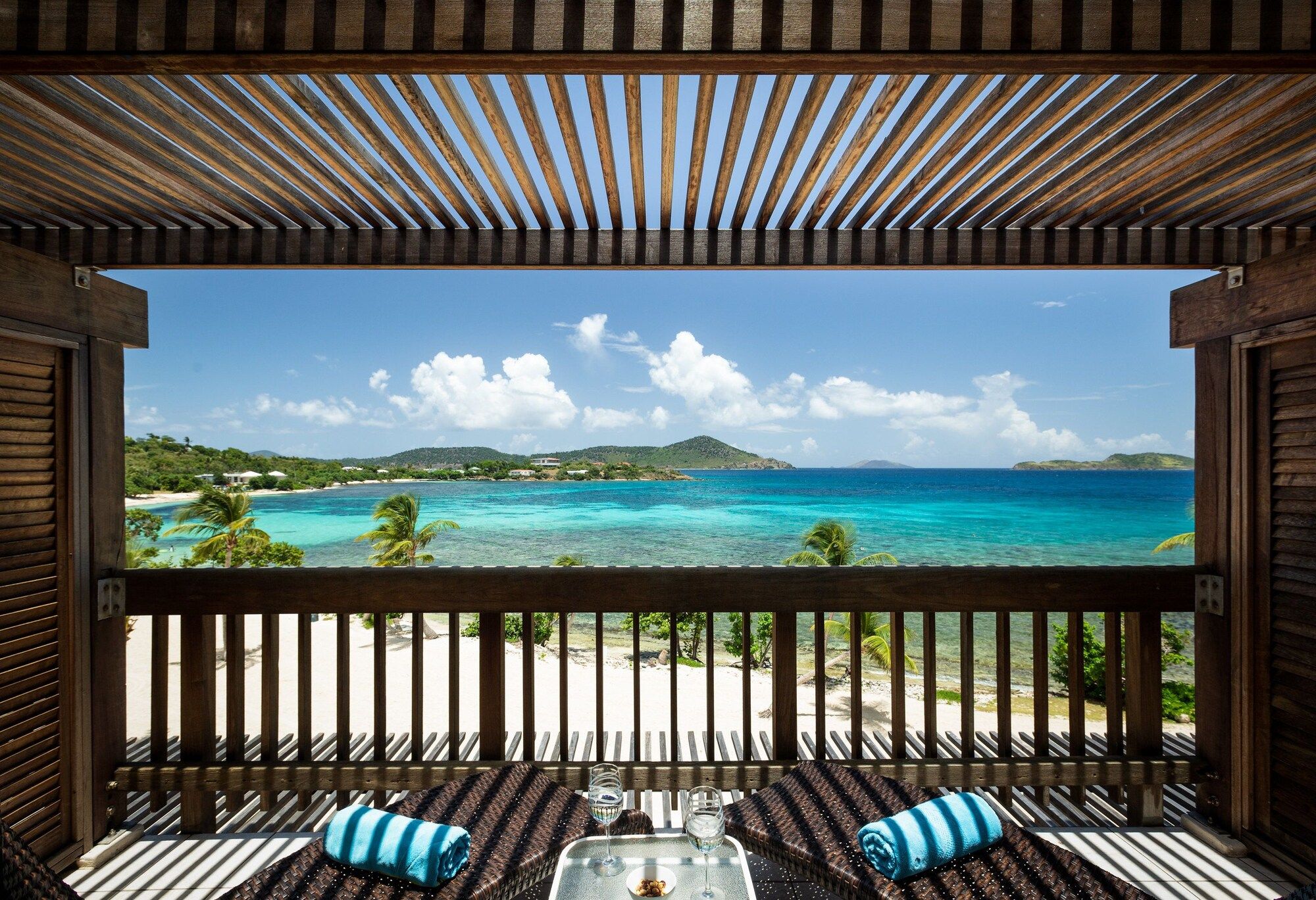 فيو أوف بارادايس آت سافاير بيتش - سانت ثوماس (فيرجين أيلاندس, ا.س) - شرفة
