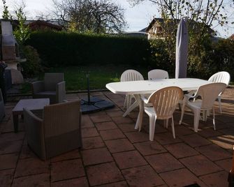 Gîte des Brimbelles - Corcieux - Patio