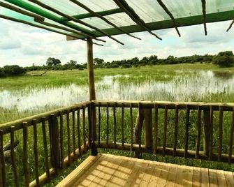 Nyati House - Khwai - Balcón