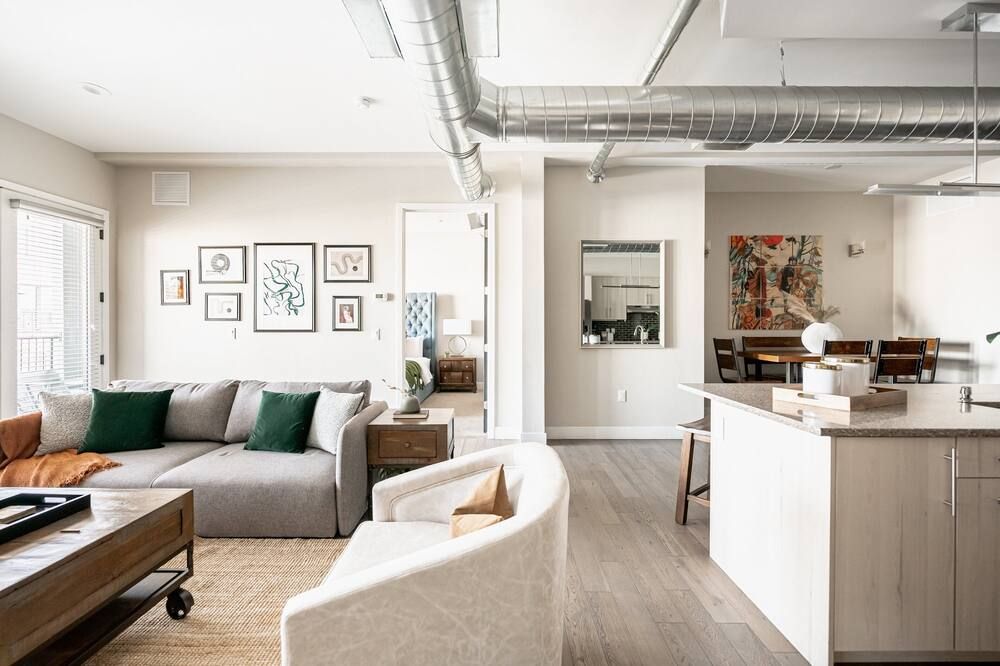 3198 Bright & Breezy at RiNo Art Lofts - Denver - Living room