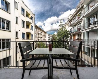 Nice and big 1 bedroom flat city center/near lake (Dahlia8) - Zurich - Balcony