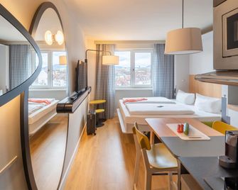 أبارت هوتل أداجيو آكسيس فريبورج - فريبرغ إمبريسغاو - غرفة نوم