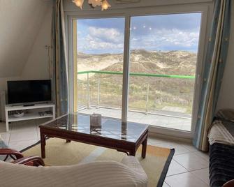 Escapade Sarah, appartement duplex - Fort-Mahon-Plage - Salon