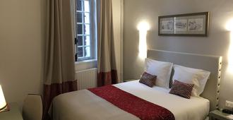 Hotel Du Pont Vieux - קרקסון - חדר שינה