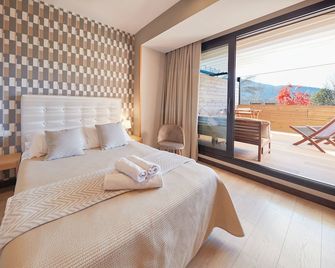 Hotel Sanchez - Aínsa - Schlafzimmer