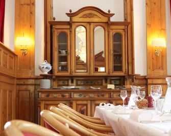 Hotel Schweizerhof Sta Maria - Val Müstair - Restaurante