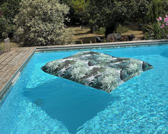 Les Frênes Bleus, Belle charentaise, calm and greenery between île de ré and La VV - Saint-Jean-de-Liversay - Piscina