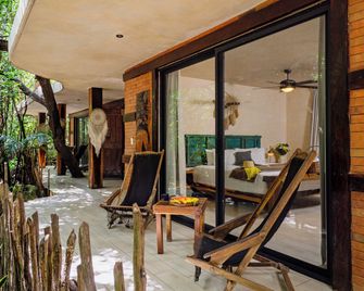 Sunset House - Akumal - Uteplats