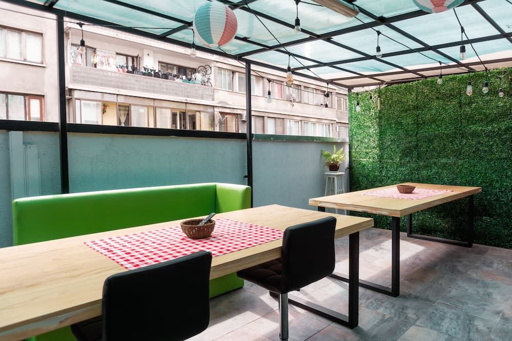 Hostel La Moneda - סנטיאגו - מרפסת