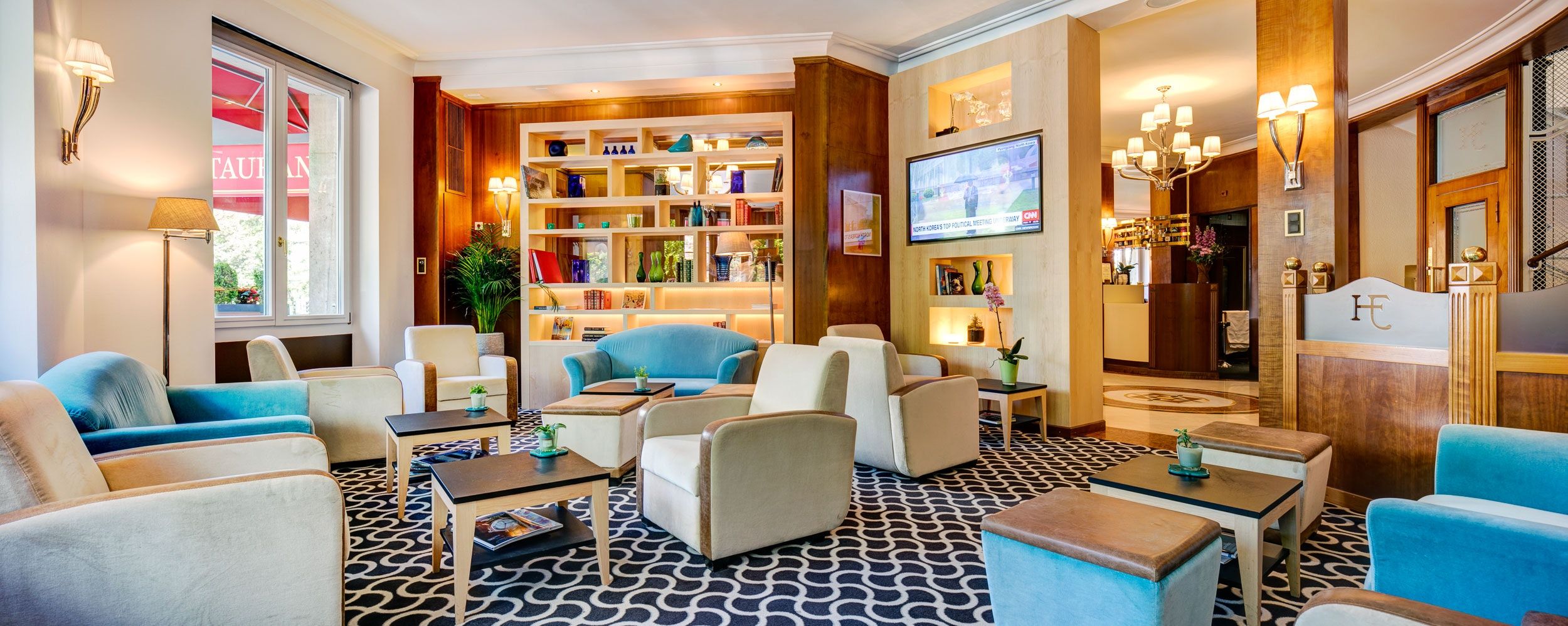 Hotel Eden - Geneva - Lounge