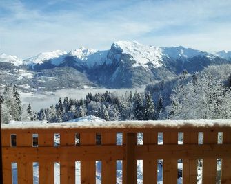 L'Eden Ski aux Pieds - Morillon - Balkon