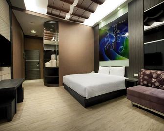 Fukun Motel - Jiaoxi Township - Bedroom