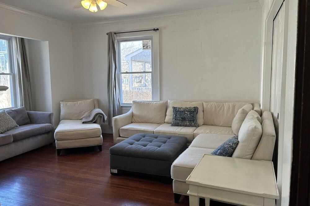 Large Single Family House Rental With Yard And Parkings Near Harvard University - בוסטון - סלון