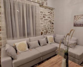 Stone-built Villa Nesseris 80 m2 - Préveza - Living room