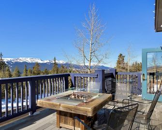 Gold Point Resort 3-Bedroom - Amazing View - Pet Friendly Breckenridge Lodging. - Breckenridge - Balkong