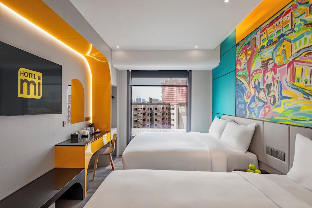 هوتل مي روتشور - سنغافورة - غرفة نوم