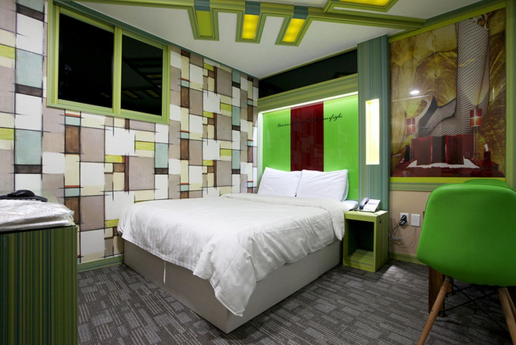 Wangsimni Hyeondae Motel - סיאול - חדר שינה