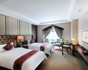 Al Meroz Hotel Bangkok - The Leading Halal Hotel - בנגקוק - חדר שינה