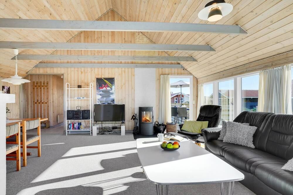 Holiday Home Tingodden Hvide Sande Ii - Hvide Sande - Huiskamer