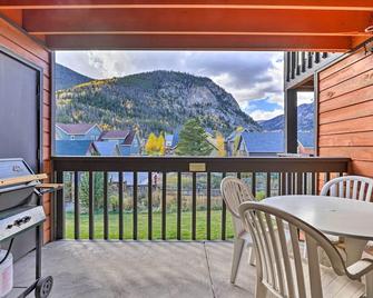 Walkable Frisco Condo Mtn Views and Shared Hot Tub! - Frisco - Balcony