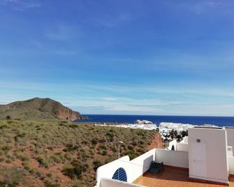 Large Terrace 60 M2, Sea Views. Wi-Fi Exclusive - Los Escullos - Outdoors view