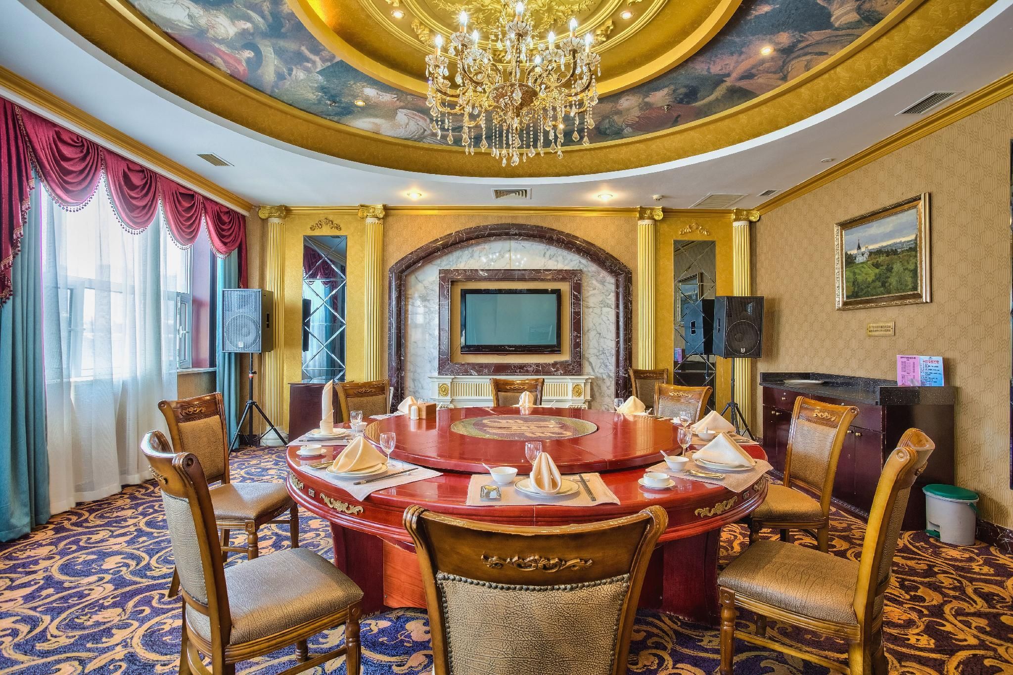 Jinhua Hotel - דאליין - חדר אוכל