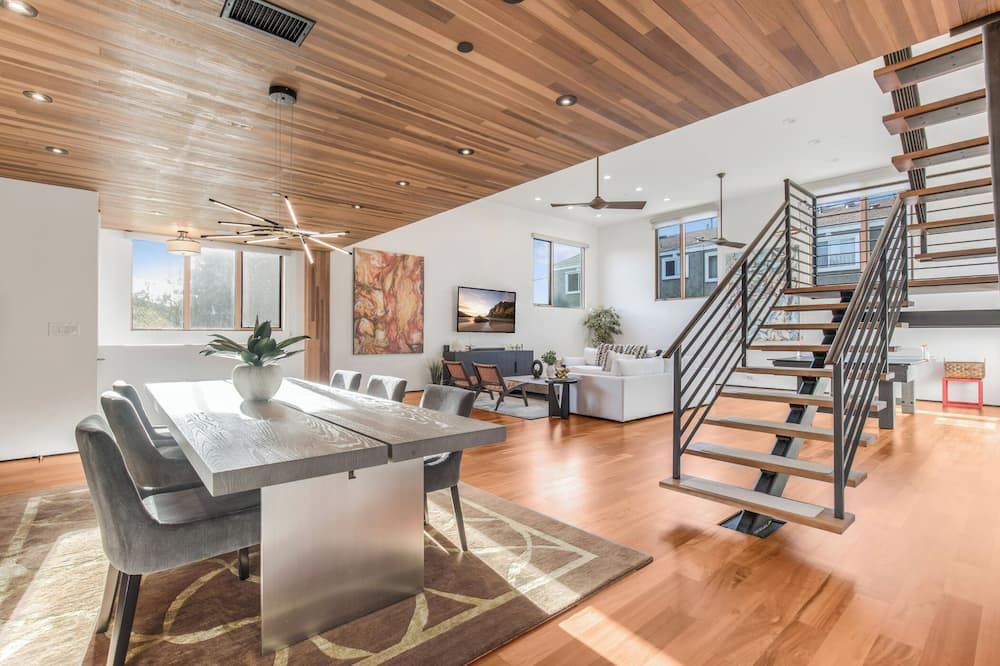 Cedar Loft Villa - לוס אנג'לס - חדר אוכל