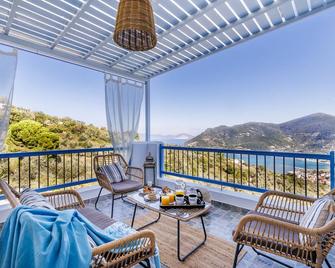 villa Avaton near Skopelos town - Panormos - Balkon