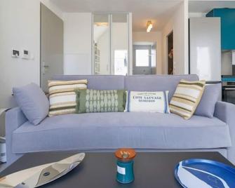 Apartment Le Clos Moguer-1 by Interhome - Quiberon - Pokój dzienny