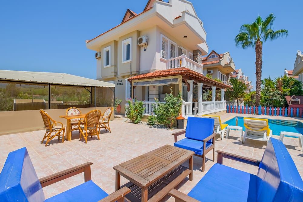 Infinity Sunshine Villa - موغلا - شرفة مرصوفة