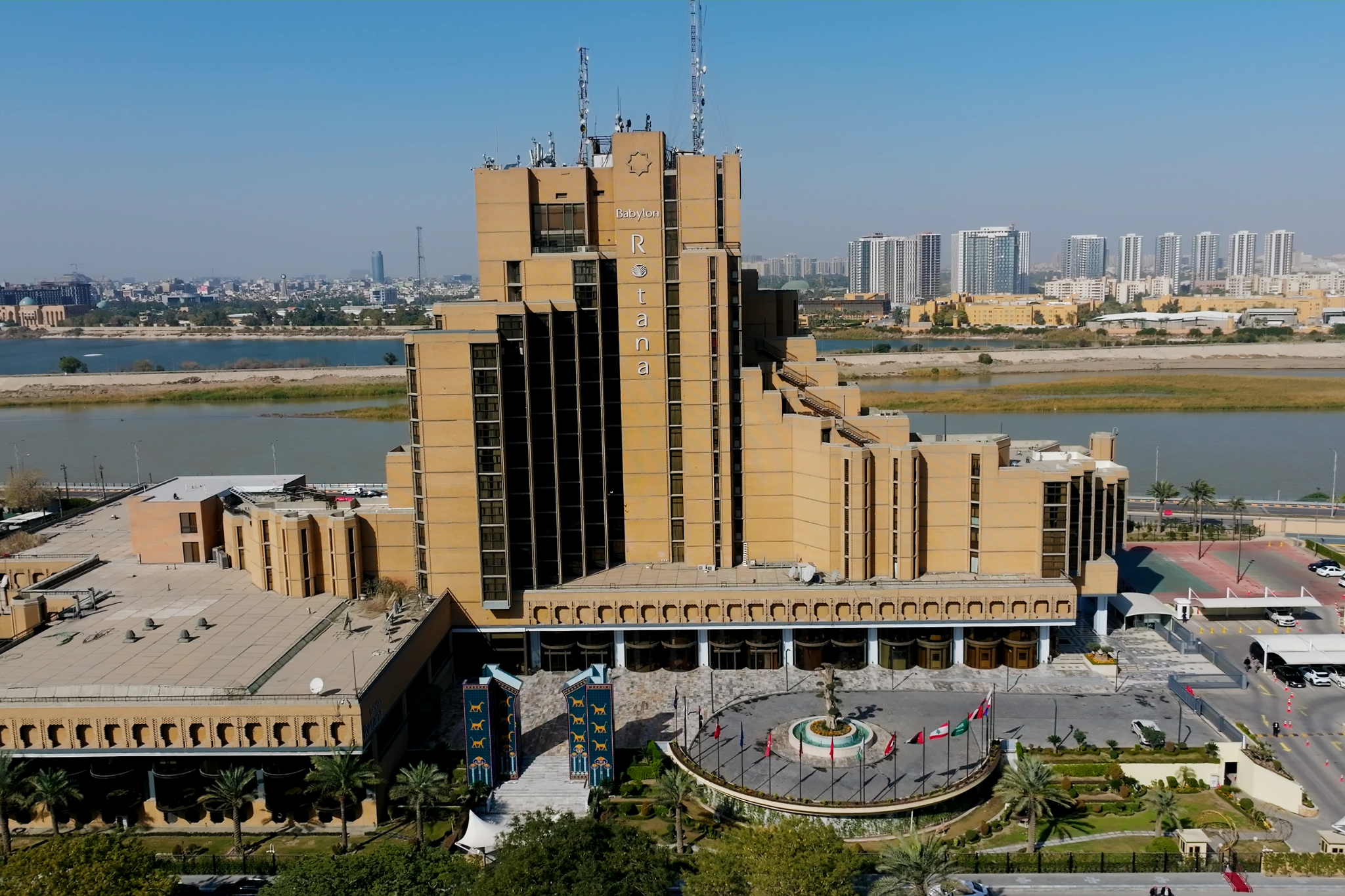 Babylon Rotana Hotel - בגדאד - בניין