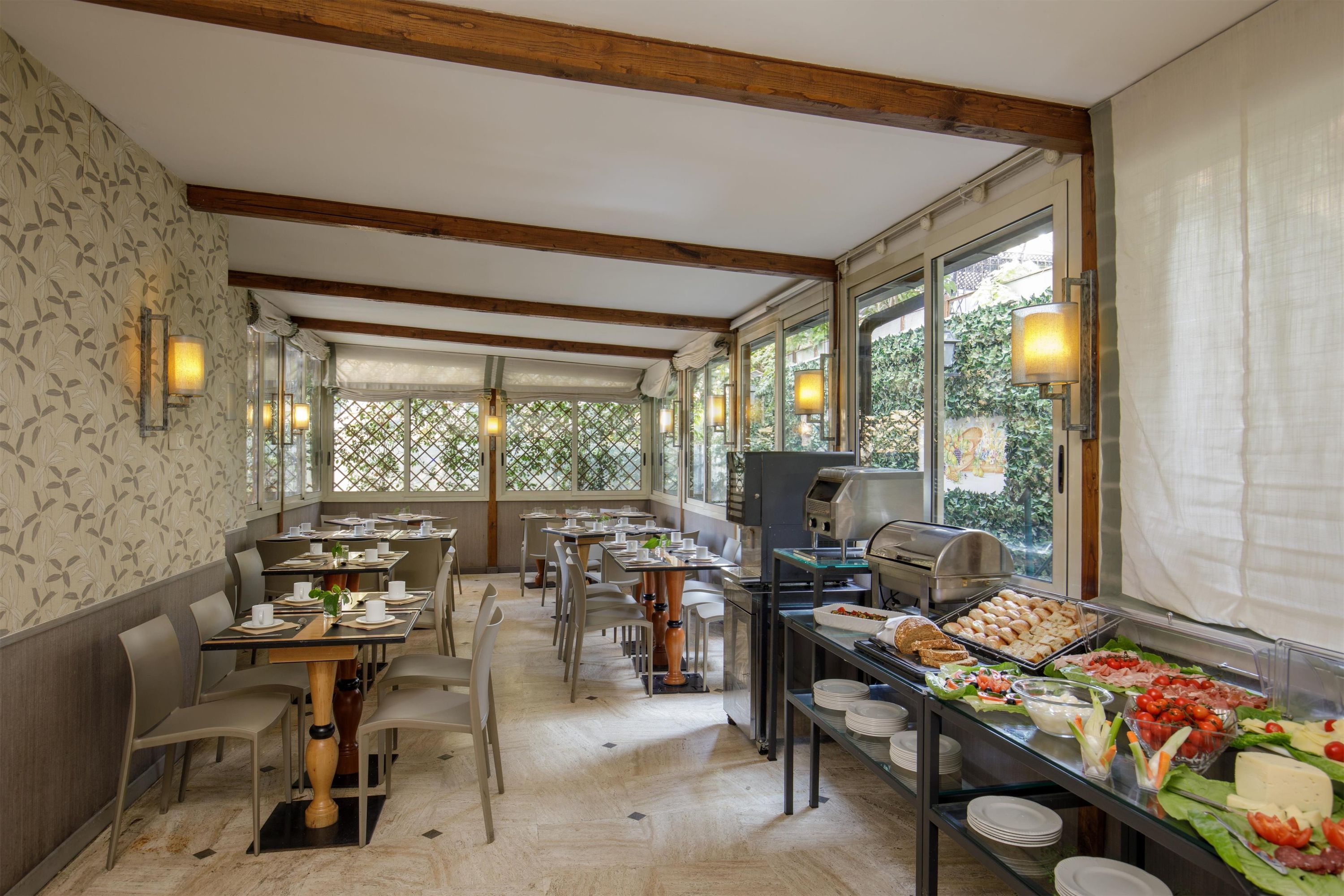 Hotel Santa Costanza by Omnia Hotels - רומא - חדר אוכל