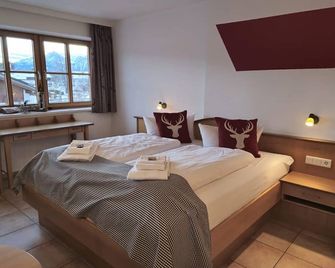 Studio Hochplatte - Haug, Ferienhof - Rieden am Forggensee - Schlafzimmer