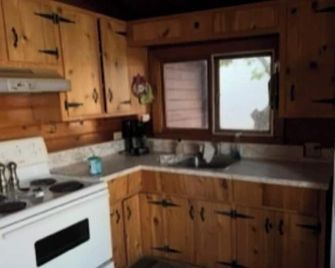 Great Rustic 4 Beds Beach Front Cabin - Бонівіл - Кухня