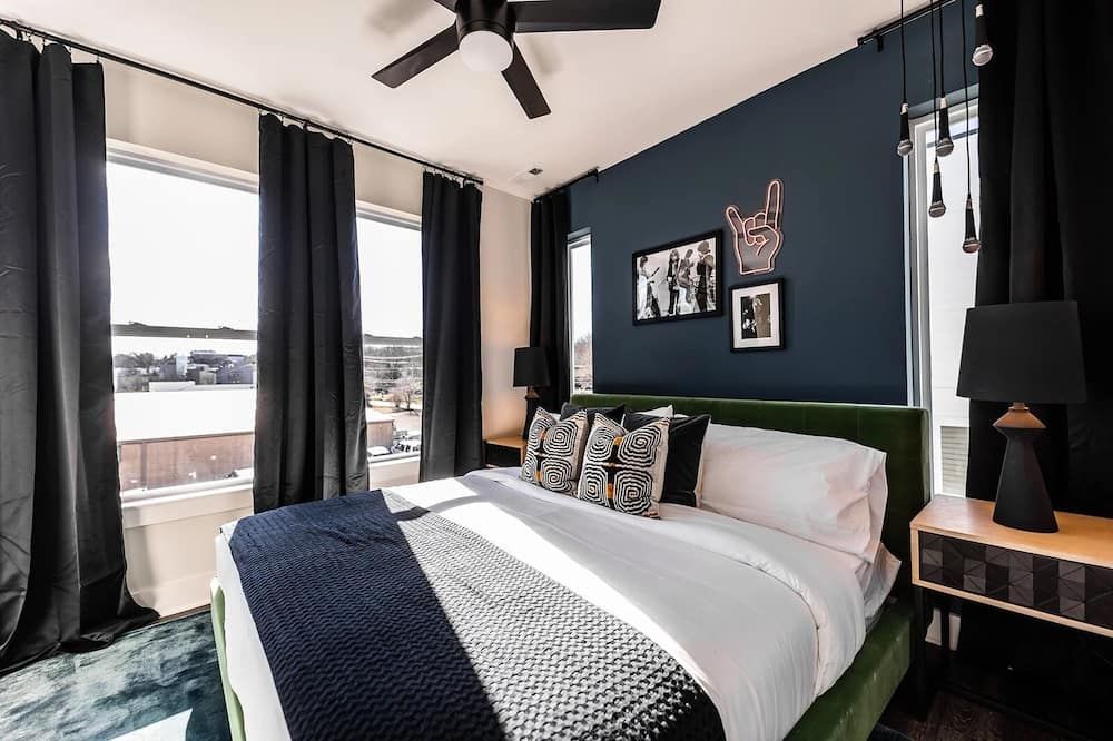 Bohemian Binary 232 & 234-2 Homes-Mins to Midtown - נאשוויל - חדר שינה