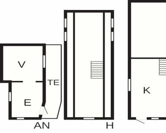 5 Person Holiday Home In Falkenberg-By Traum - Falkenberg - Floorplan