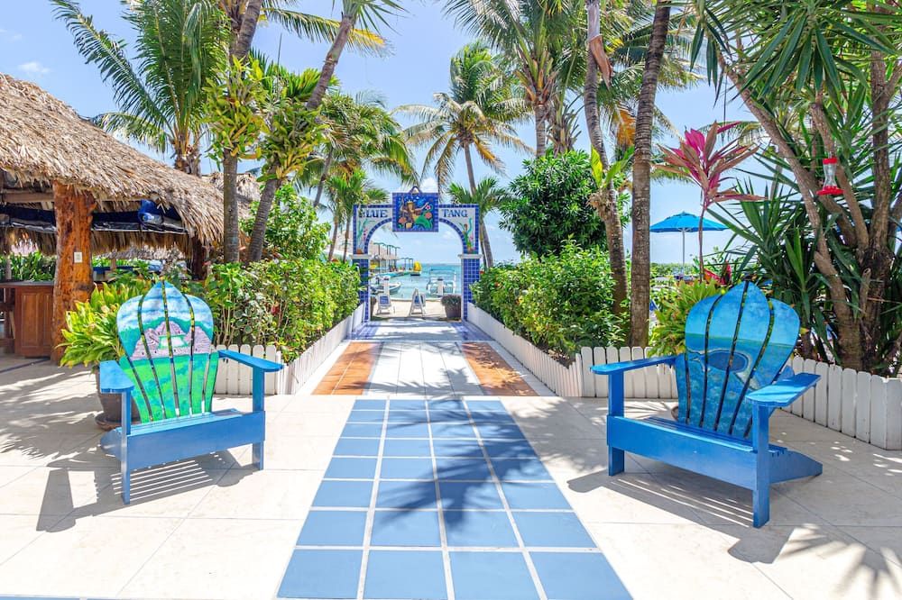 بلو تانغ إن - سان بيدرو - شرفة مرصوفة