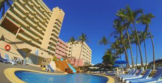 唐佩拉約太平洋海灘酒店 - 馬薩特蘭 - Mazatlan/馬薩特蘭 - 游泳池