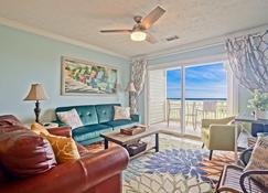 A Seaside Escape - Oibv 707 \/ 1000 Caswell Beach Road. - Coastal Vacation - Caswell Beach - Living room