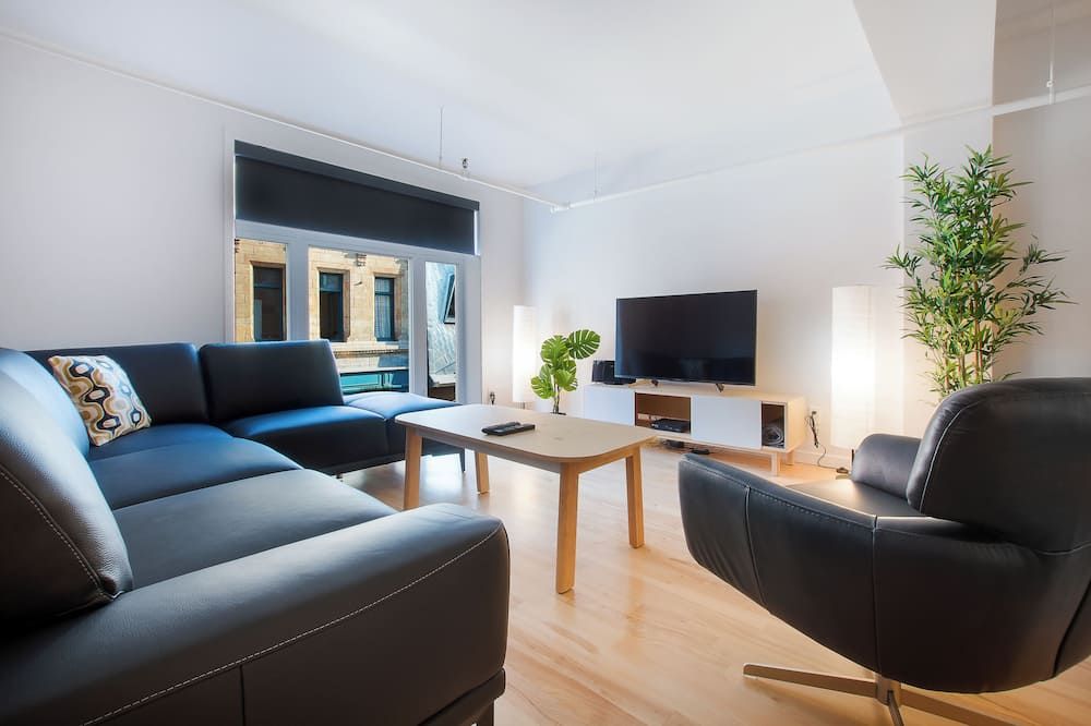 ليه لوفت سان روك باي ليه لوفت فيو كيبيك - كويبيك ستي - غرفة معيشة