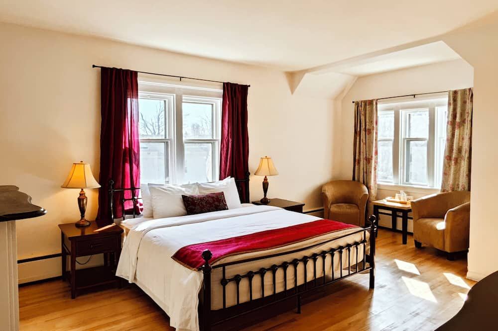 Andy's Blue House - שרלוטאון - חדר שינה